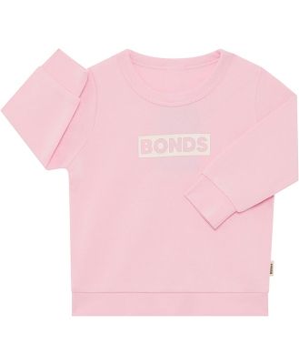 Bonds Tech Sweats Pullover in Toddler Spice Size: 12-18 Months, Cotton