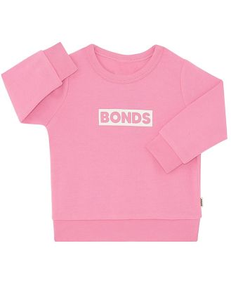 Bonds Toddler Tech Sweats Pullover in Blind Blossom Size: 12-18 Months, Cotton