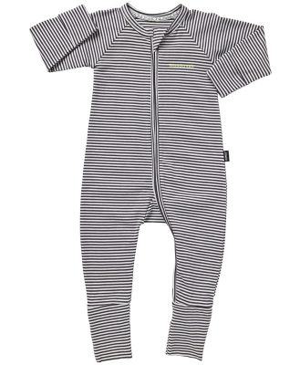 Bonds Toddler Zip Cotton Wondersuit in Absolute Steel/White Size: