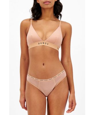 Bonds Women's Bloody Comfy Period Bikini Heavy in Blush Latte Size: