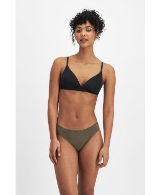 Bonds Women's Bloody Comfy™ Period Bikini Heavy in Khaki Kraze Size: