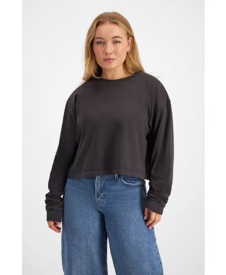 Bonds Women's Icons Long Sleeve Top in Rock Star Size: