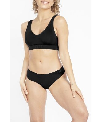 Bonds Women's Invisi Freecuts Bikini in Black Size: