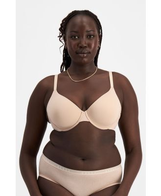 Bonds Women's Invisi Underwire T-Shirt Bra in Base Blush Size: