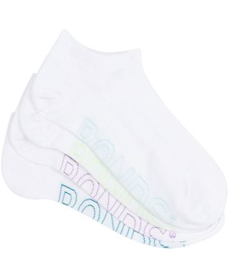 Bonds Womens Logo Light Low Cut Socks 4 Pack Size: 3/8, Aussie Cotton