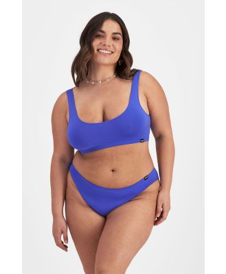 Bonds Women's Match Its Seamless Hi Bikini in Cobalt Sea Size: