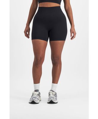 Bonds Women's Move Seamless Hot Short in Black Size: Small, Moisture-Wicking