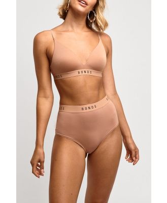 Bonds Women's Originals Wirefree Tee Bra in Blush Latte Size: