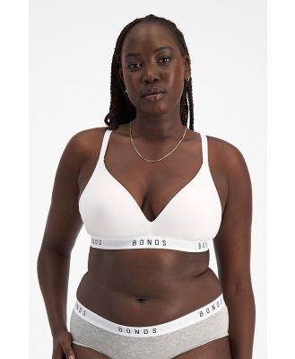 Bonds Women's Originals Wirefree Tee Bra in White Size: