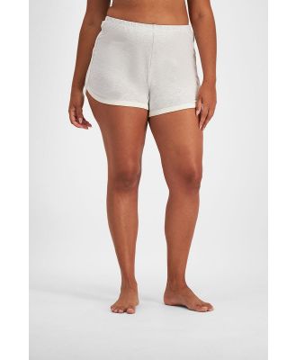 Bonds Women's Sleep Aussie Cotton Blend Short in Cloudy Marle Size: