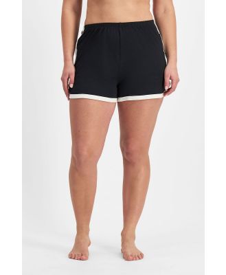 Bonds Women's Sleep Aussie Cotton Blend Short in Nu Black Size: