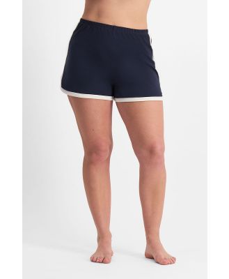 Bonds Women's Sleep Aussie Cotton Blend Short in Past Midnight Size: