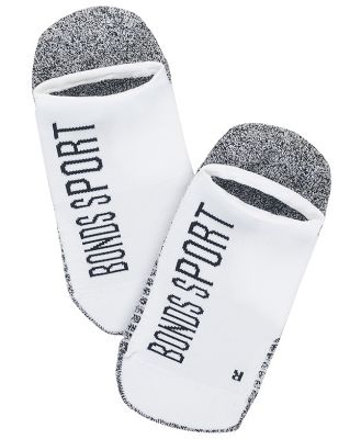 Bonds Womens Sport Tech No Show Socks 2 Pack in White Size: