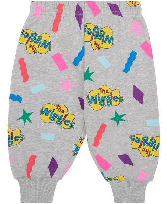 Bonds x The Wiggles Soft Threads Trackie in Wiggly Shapes Size: