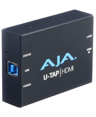 AJA U-TAP USB 3.0/3.1 Gen 1 Powered HDMI Capture Device