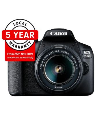 Canon EOS 1500D w/EF-S 18-55mm III Lens - Digital SLR Camera