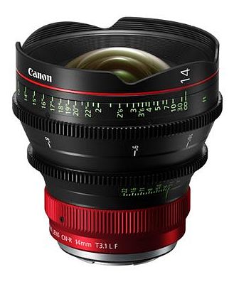 Canon R14mm T3.1 L F Cine Lens