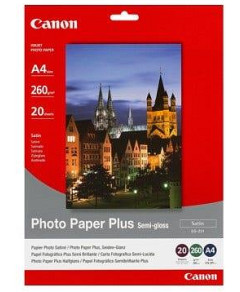 Canon SG201A4 20 Sheets, 260 gsm Semi Gloss Photo Paper