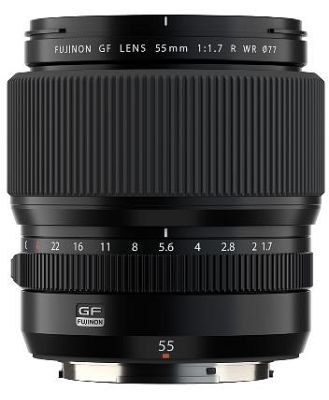 Fujifilm GF55mm f/1.7 R WR lens  - GFX series