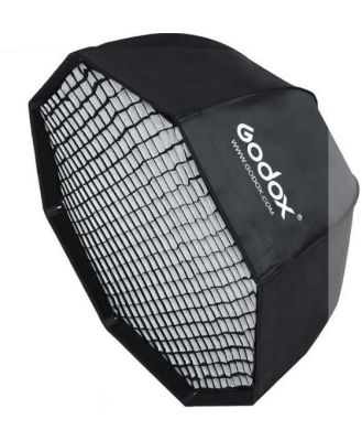 Godox Umbrella Octa Softbox 120cm with Grid S-Type Mount
