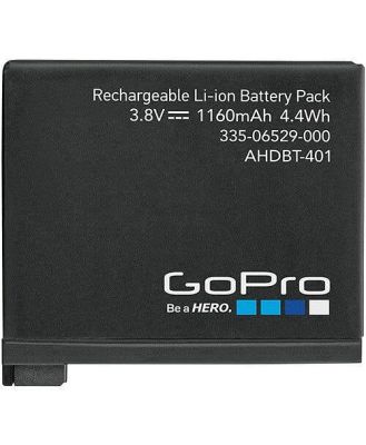 GoPro AHDBT-401 Rechargeable Battery suits HERO4 Black, HERO4 Silver