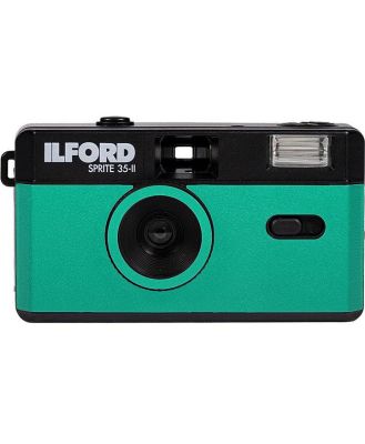 Ilford Sprite 35-II Reusable Camera - Black & Teal