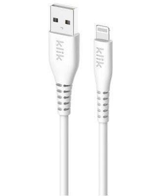 Klik 2.5m Lightning Cable - White MFI Certified