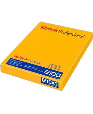Kodak Ektachrome E100 ISO Professional 4x5 (10 Sheets) Colour Transparency Sheet Film