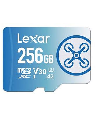 Lexar FLY microSDXC 256GB 160MB/s V30 A2 UHS-I U3 Memory Card for Drones