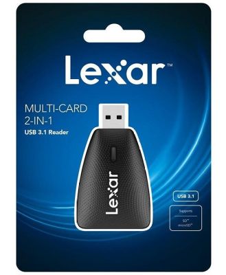 Lexar Multi-Card 2-In-1 USB 3.1 Reader