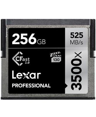 Lexar Professional 3500x CFast 2.0 256GB - 525MB/s Memory Card