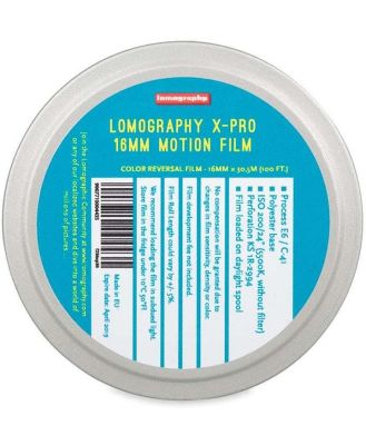 Lomography X-Pro Slide 200 - 16mm Motion Film 100 FT Roll - Colour Reversal