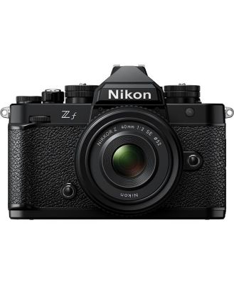 Nikon Z f Body Black w/Nikkor Z 40mm f/2 (SE) Lens Full Frame Mirrorless Camera