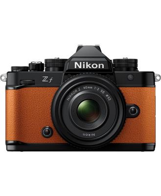 Nikon Z f Body Sunset Orange w/Nikkor Z 40mm f/2 (SE) Lens Full Frame Mirrorless Camera