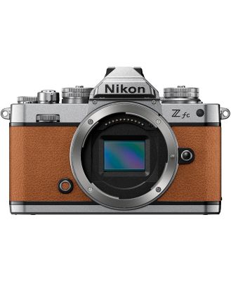 Nikon Z fc Amber Brown w/ Nikkor Z 16-50mm & Z 50-250mm VR Lens Mirrorless Camera