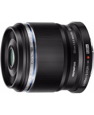 Olympus 30mm f/3.5 Black Macro Lens