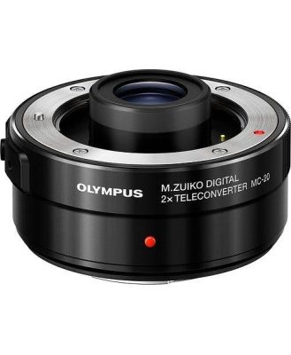 Olympus MC-20 2x Teleconverter Black Lens
