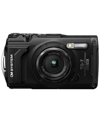 OM System TG-7 Black Digital Compact Camera