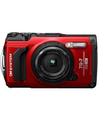 OM System TG-7 Red Digital Compact Camera