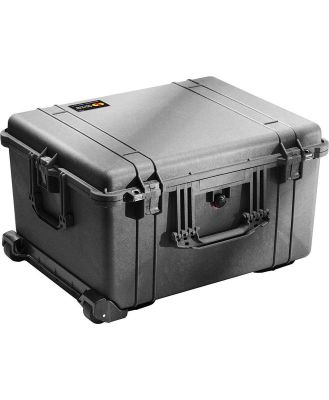 Pelican 1620 Black Case with Padded Dividers