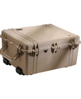 Pelican 1690 Desert Tan Transport Case with Foam