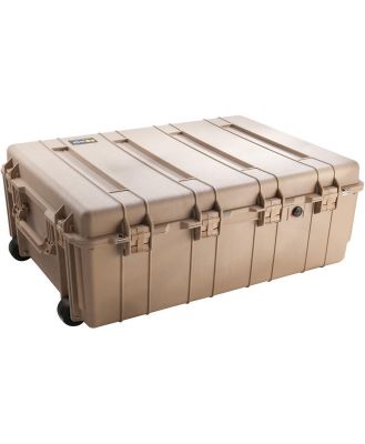 Pelican 1730 Desert Tan Weapons Transport Case with Foam