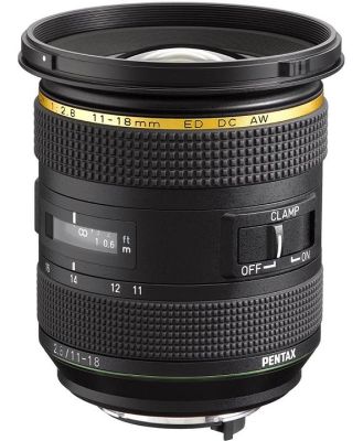Pentax DA 11-18mm f/2.8 ED DC Lens
