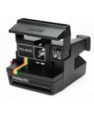 Polaroid 600 Type 80's Style Close Up - Black Refurbished Vintage Camera