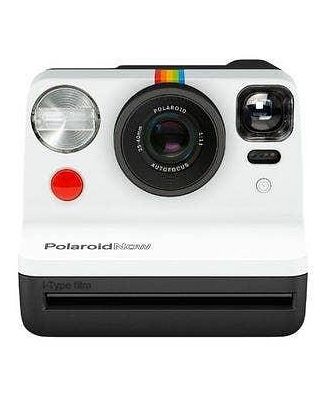Polaroid Now - Black & White i-Type Instant Camera w/BONUS Film (8 Exposures)