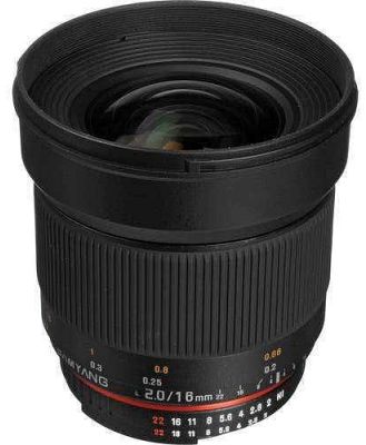 Samyang 16mm f/2.0 UMC II Nikon APS-C Lens