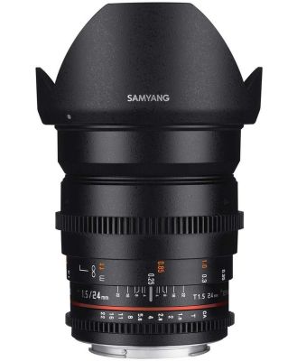 Samyang 24mm T1.5 VDSLR UMC II Fuji X Full Frame Lens