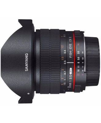 Samyang 8mm f/3.5 Fisheye UMC II - Canon EF APS-C