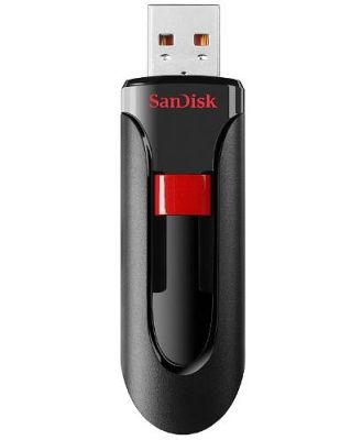 SanDisk Cruzer Glide USB 2.0 - 64GB Flash Drive (CZ60)