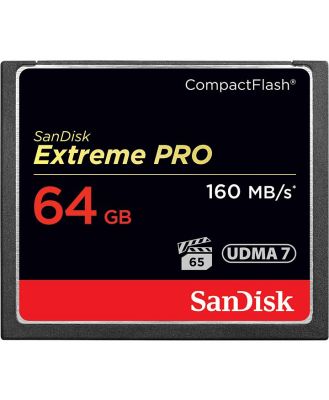 SanDisk Extreme PRO CompactFlash 160MB/s - 64GB Memory Card